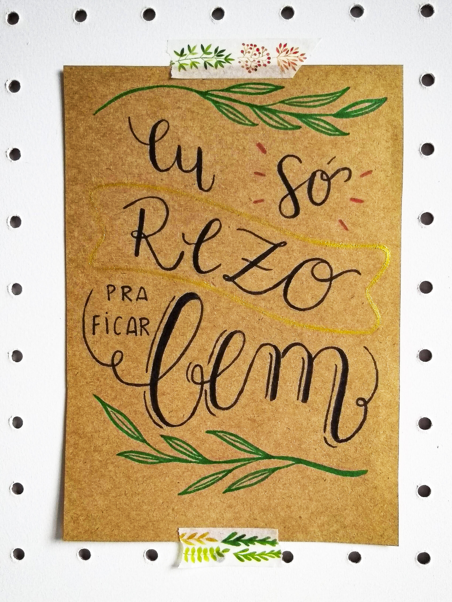 Hand lettering